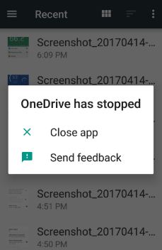 Oprava Onedrive prestala fungovať v systéme Android