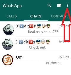 Ako povoliť bezpečnostné upozornenia WhatsApp Android