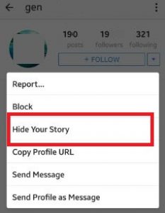 ako-skryť-príbeh-instagram-účet-android