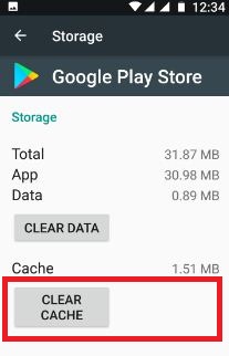 Ak chcete opraviť chybu 406, vyčistite vyrovnávaciu pamäť obchodu Google Play