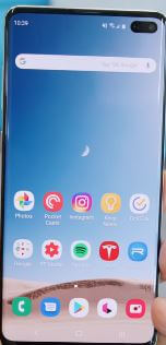 Ako zmeniť režim obrazovky na Samsung Galaxy S10 Plus