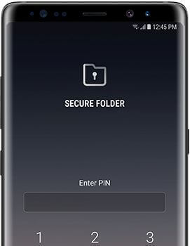 Ako povoliť a používať zabezpečený priečinok v Galaxy Note 8